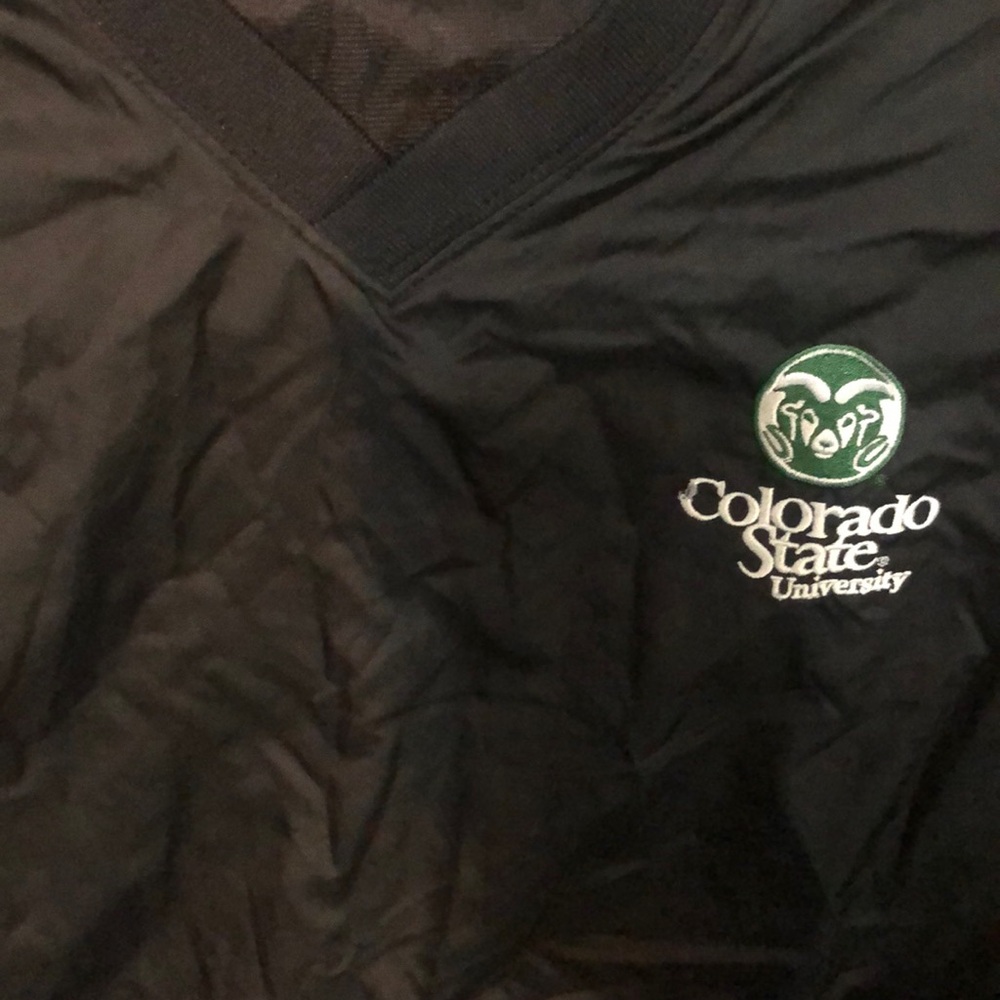 Colorado State University Pullover Windbreaker Size Small